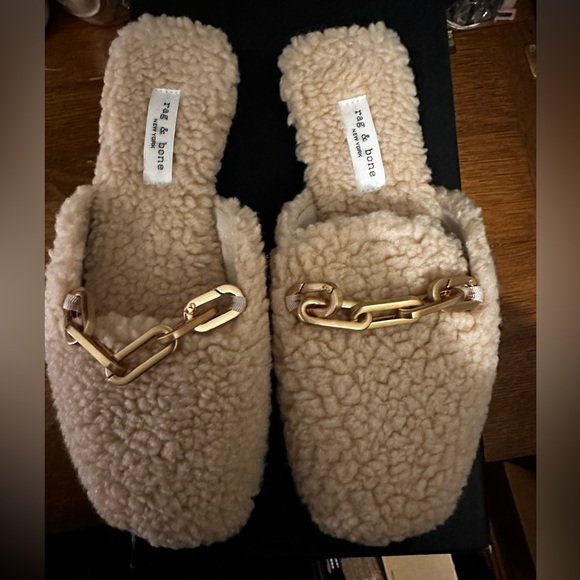 NWOB Rag & Bone Essex Slides 35 - Picture 5 of 8